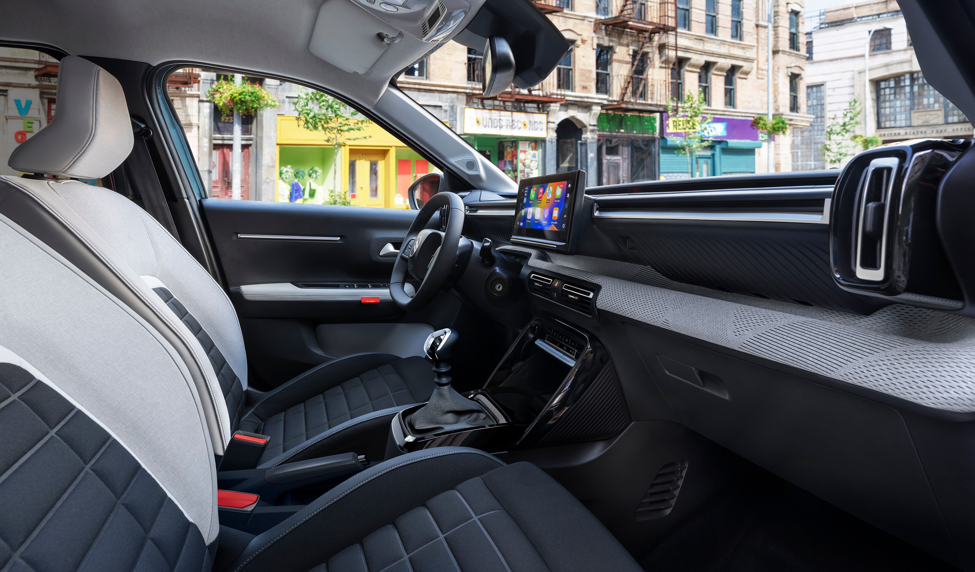 C3 front seats interior view