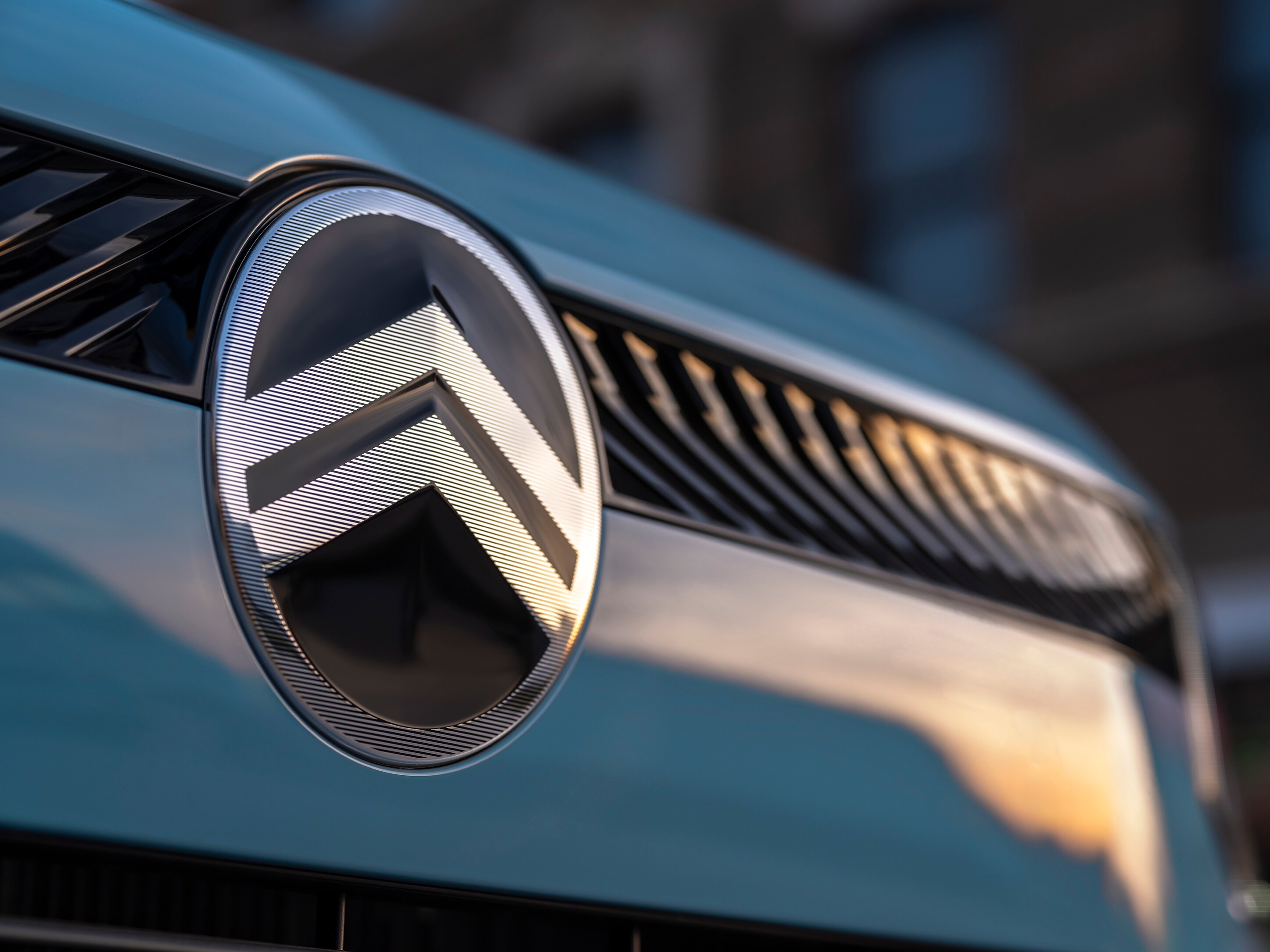 C3 Citroën front logo details